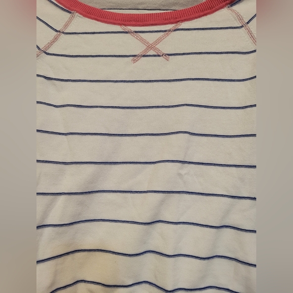 Talbots Pink and Blue Knit Top - Picture 2 of 4